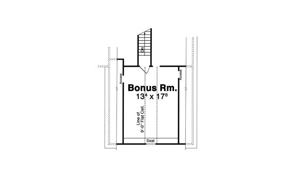 Room Over Garage image of BRECKENRIDGE II House Plan